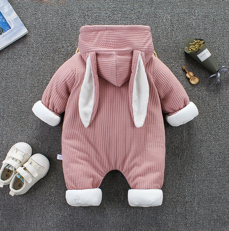 Autumn Winter Coat Jumpsuit Baby Clothing Newborn Snowsuit Boy Warm Romper Down Cotton Jackets Girl Snow clothes Bodysuit - Image 3